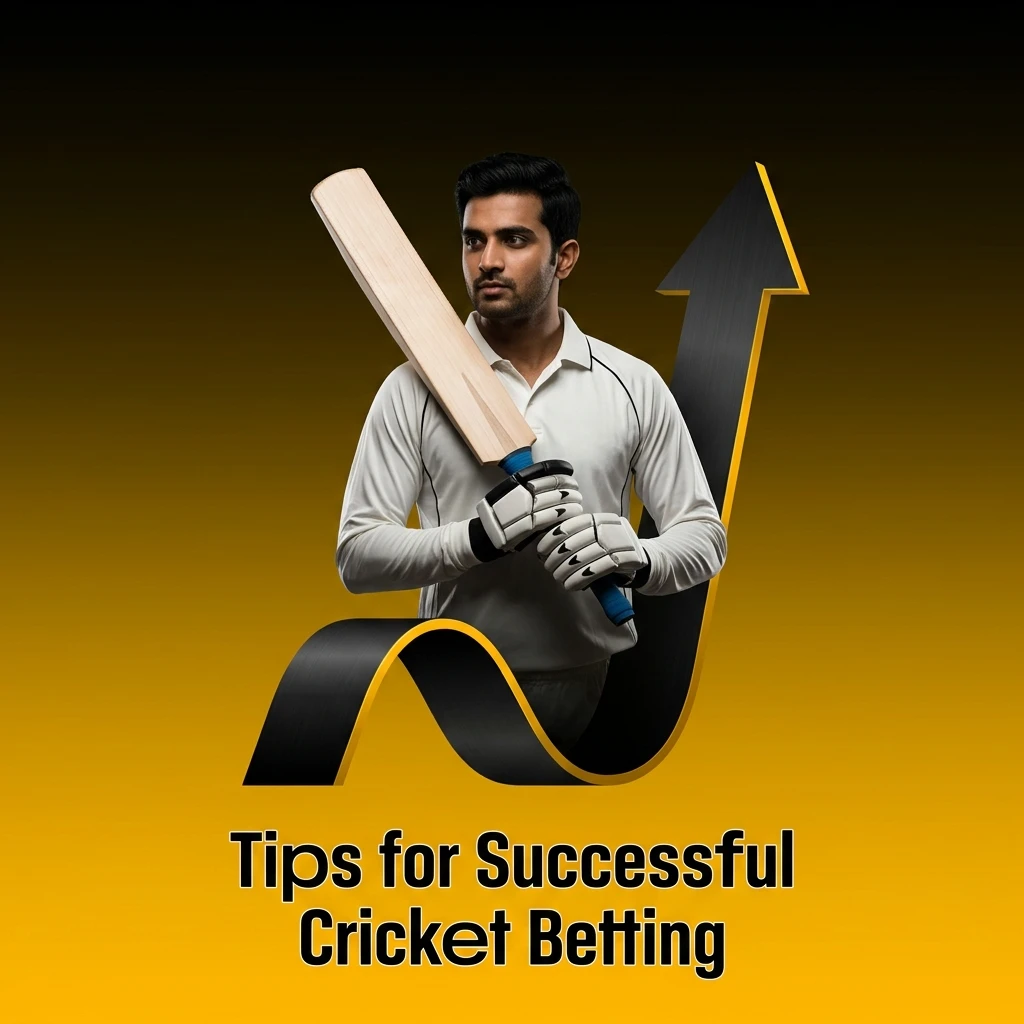 Cricket betting tips showing team form analysis, pitch conditions, bankroll management, and live platform tools