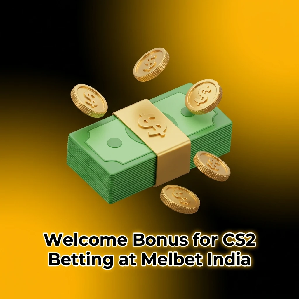 Melbet India welcome bonus 150% up to INR 40,000 for new users on first deposit for CS2 betting