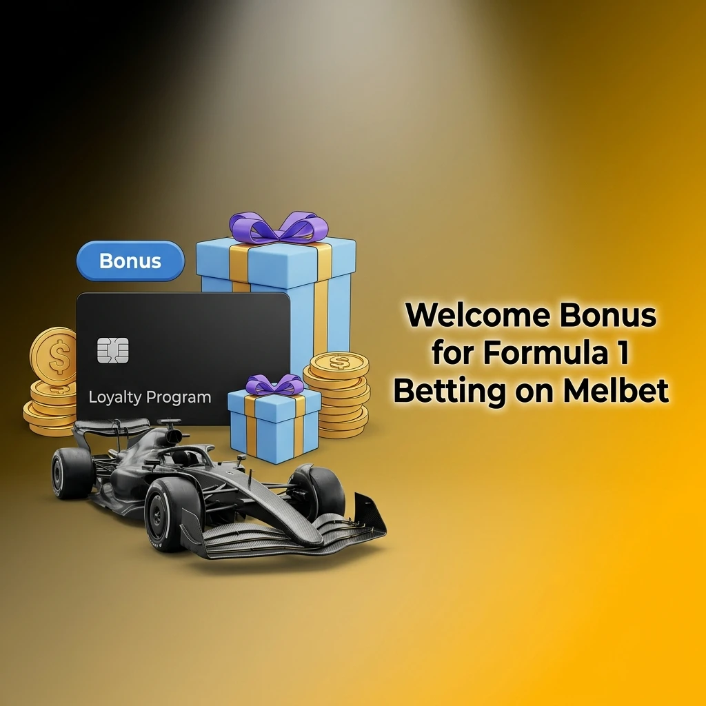 Melbet welcome bonus up to ₹8,000 for new users to bet on Formula 1 races and Grand Prix markets